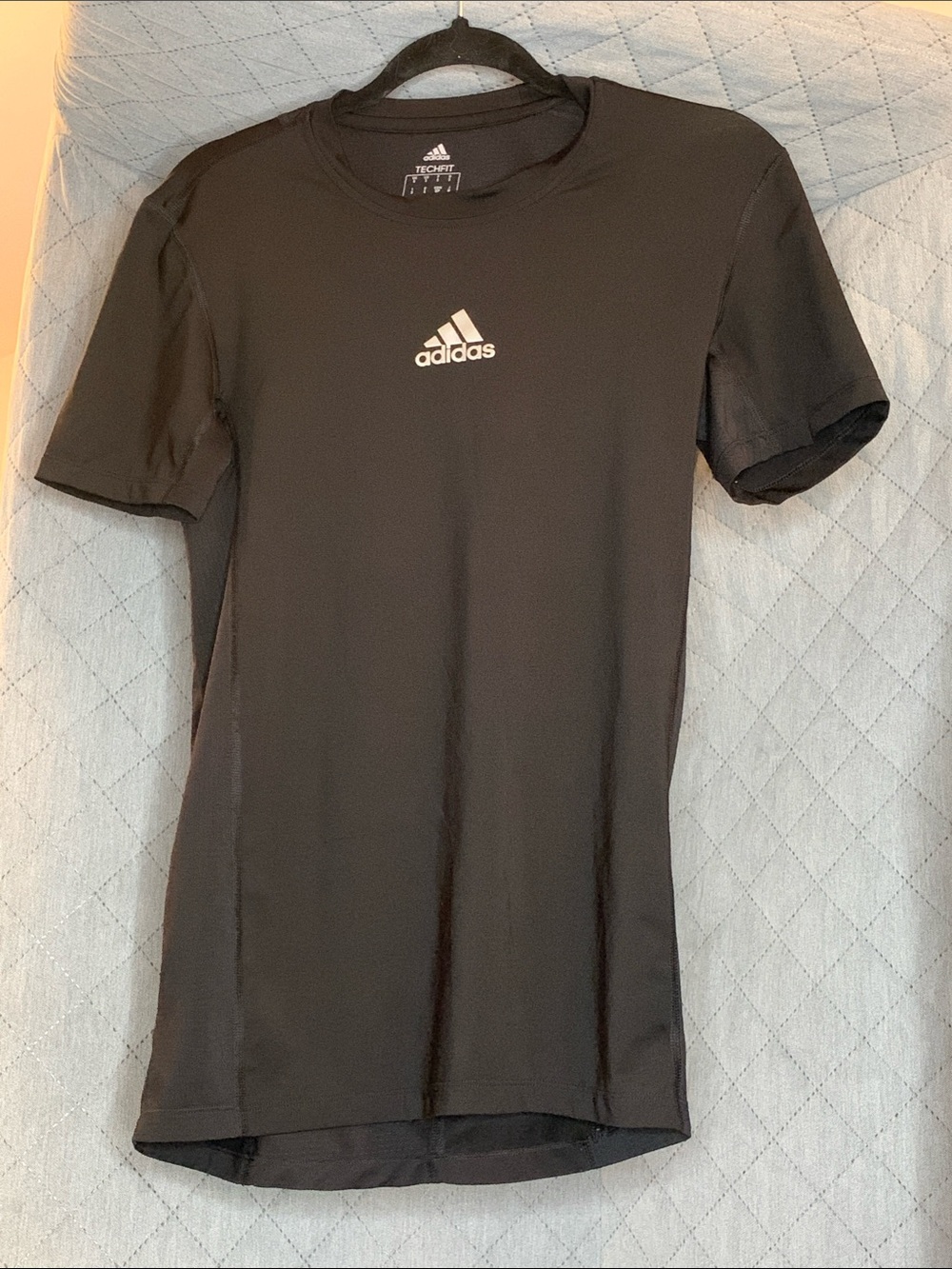 #227 Adidas Performance Black Short Sleeve